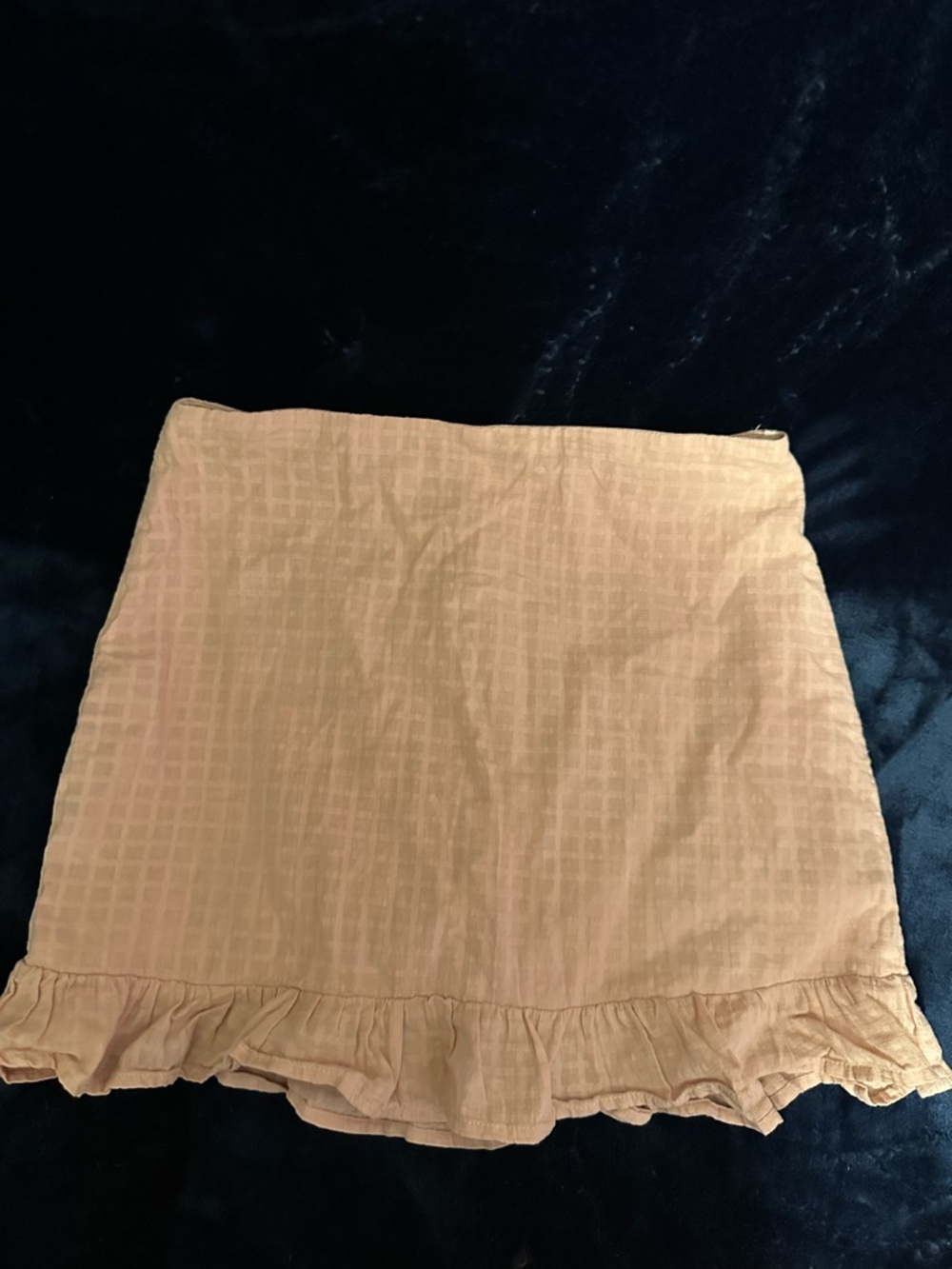 Women's Painted Threads Pale Pink Mini Skirt